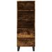 Buffet haut Chêne fumé 40x36x110 cm Bois d'ingénierie - Photo n°5