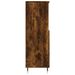 Buffet haut Chêne fumé 60x36x110 cm Bois d'ingénierie - Photo n°7