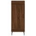 Buffet haut Chêne marron 34,5x34x180 cm Bois d'ingénierie - Photo n°6