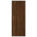 Buffet haut Chêne marron 34,5x34x180 cm Bois d'ingénierie - Photo n°6