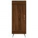 Buffet haut Chêne marron 34,5x34x180 cm Bois d'ingénierie - Photo n°8