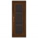 Buffet haut Chêne marron 34,5x34x180 cm Bois d'ingénierie - Photo n°6