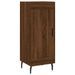 Buffet haut Chêne marron 34,5x34x180 cm Bois d'ingénierie - Photo n°7