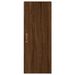 Buffet haut Chêne marron 34,5x34x180 cm Bois d'ingénierie - Photo n°8