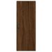 Buffet haut Chêne marron 34,5x34x180 cm Bois d'ingénierie - Photo n°6