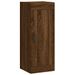 Buffet haut Chêne marron 34,5x34x180 cm Bois d'ingénierie - Photo n°7