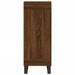 Buffet haut Chêne marron 34,5x34x180 cm Bois d'ingénierie - Photo n°6