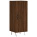 Buffet haut Chêne marron 34,5x34x180 cm Bois d'ingénierie - Photo n°5