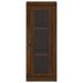 Buffet haut Chêne marron 34,5x34x180 cm Bois d'ingénierie - Photo n°8