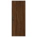 Buffet haut Chêne marron 34,5x34x180 cm Bois d'ingénierie - Photo n°6