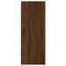 Buffet haut Chêne marron 34,5x34x180 cm Bois d'ingénierie - Photo n°8