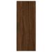 Buffet haut Chêne marron 34,5x34x180 cm Bois d'ingénierie - Photo n°8