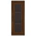 Buffet haut Chêne marron 34,5x34x180 cm Bois d'ingénierie - Photo n°6