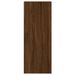 Buffet haut Chêne marron 34,5x34x180 cm Bois d'ingénierie - Photo n°6