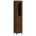 Buffet haut Chêne marron 34,5x34x180 cm Bois d'ingénierie - Photo n°1