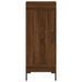 Buffet haut Chêne marron 34,5x34x180 cm Bois d'ingénierie - Photo n°8