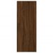 Buffet haut Chêne marron 34,5x34x180 cm Bois d'ingénierie - Photo n°8