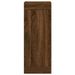 Buffet haut Chêne marron 34,5x34x180 cm Bois d'ingénierie - Photo n°7