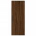 Buffet haut Chêne marron 34,5x34x180 cm Bois d'ingénierie - Photo n°6