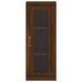 Buffet haut Chêne marron 34,5x34x180 cm Bois d'ingénierie - Photo n°6