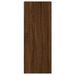 Buffet haut Chêne marron 34,5x34x180 cm Bois d'ingénierie - Photo n°6