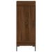 Buffet haut Chêne marron 34,5x34x180 cm Bois d'ingénierie - Photo n°8