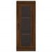 Buffet haut Chêne marron 34,5x34x180 cm Bois d'ingénierie - Photo n°6