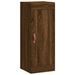 Buffet haut Chêne marron 34,5x34x180 cm Bois d'ingénierie - Photo n°7