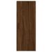 Buffet haut Chêne marron 34,5x34x180 cm Bois d'ingénierie - Photo n°8