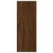 Buffet haut Chêne marron 34,5x34x180 cm Bois d'ingénierie - Photo n°8