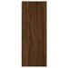 Buffet haut Chêne marron 34,5x34x180 cm Bois d'ingénierie - Photo n°8