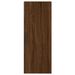 Buffet haut Chêne marron 34,5x34x180 cm Bois d'ingénierie - Photo n°8