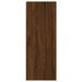 Buffet haut Chêne marron 34,5x34x180 cm Bois d'ingénierie - Photo n°8