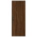 Buffet haut Chêne marron 34,5x34x180 cm Bois d'ingénierie - Photo n°8