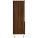 Buffet haut Chêne marron 40x36x110 cm Bois d'ingénierie - Photo n°7