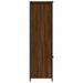 Buffet haut chêne marron 62x36x121,5 cm bois d'ingénierie - Photo n°6