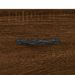Buffet haut chêne marron 69,5x31x115 cm bois d'ingénierie - Photo n°9