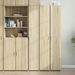 Buffet haut chêne sonoma 30x42,5x185 cm bois d'ingénierie - Photo n°1