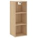 Buffet haut Chêne sonoma 34,5x32,5x180 cm Bois d'ingénierie - Photo n°6