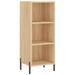 Buffet haut Chêne sonoma 34,5x32,5x180 cm Bois d'ingénierie - Photo n°6