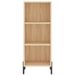 Buffet haut Chêne sonoma 34,5x32,5x180 cm Bois d'ingénierie - Photo n°7