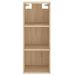 Buffet haut Chêne sonoma 34,5x32,5x180 cm Bois d'ingénierie - Photo n°7