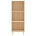 Buffet haut Chêne sonoma 34,5x32,5x180 cm Bois d'ingénierie - Photo n°5