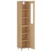 Buffet haut Chêne sonoma 34,5x34x180 cm Bois d'ingénierie - Photo n°4