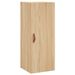 Buffet haut Chêne sonoma 34,5x34x180 cm Bois d'ingénierie - Photo n°5