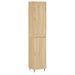 Buffet haut Chêne sonoma 34,5x34x180 cm Bois d'ingénierie - Photo n°1