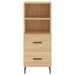 Buffet haut Chêne sonoma 34,5x34x180 cm Bois d'ingénierie - Photo n°8