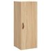 Buffet haut Chêne sonoma 34,5x34x180 cm Bois d'ingénierie - Photo n°5