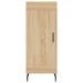 Buffet haut Chêne sonoma 34,5x34x180 cm Bois d'ingénierie - Photo n°8