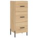 Buffet haut Chêne sonoma 34,5x34x180 cm Bois d'ingénierie - Photo n°5